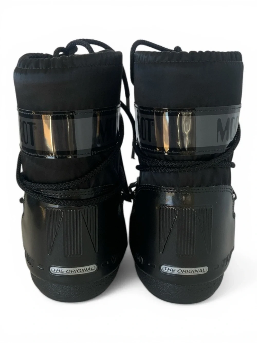 Moon Boots Black Icon Glance Kids Space Lunar Landing Size US 7c/9.5c New No Box